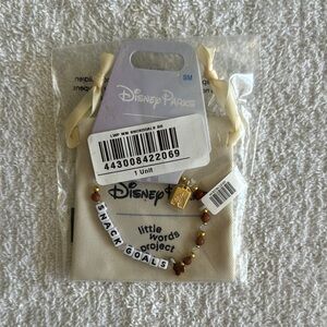 Little Words Project x Disney Parks “Snack Goals” Mickey Mouse Beaded Bracelet